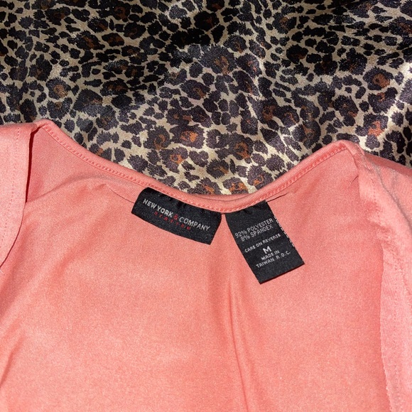 New York & Company Lace Up Tank Top - Picture 6 of 8